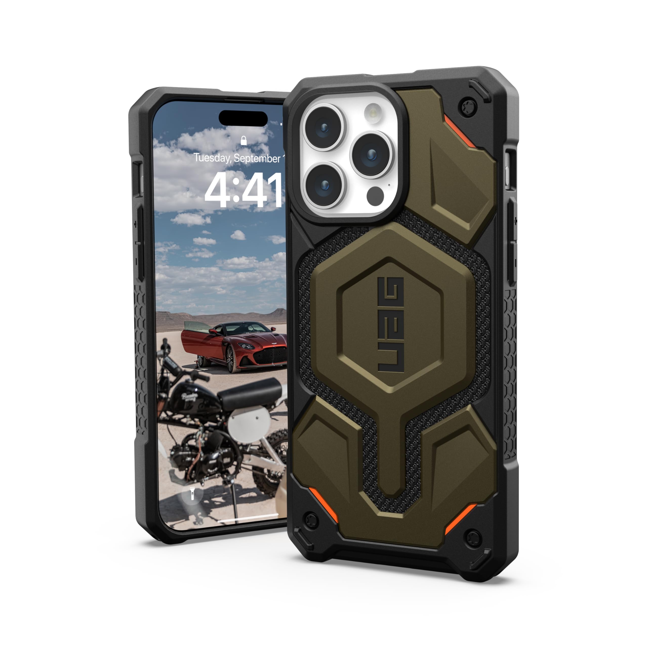 Foto 1 | Funda Urban Armor Gear Uag Monarch Pro Kevlar Para Iphone 15 Pro Max - Venta Internacional.