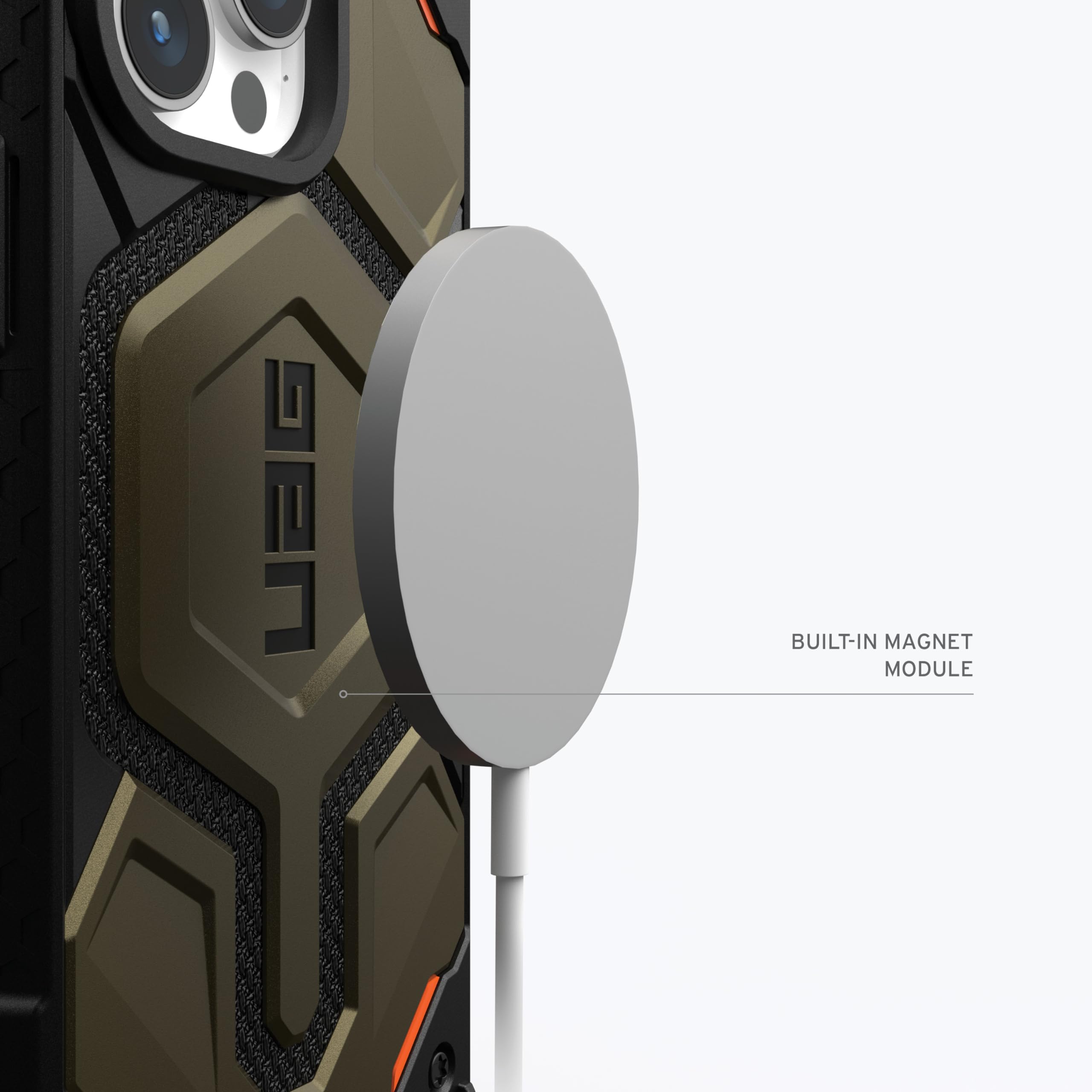 Foto 4 | Funda Urban Armor Gear Uag Monarch Pro Kevlar Para Iphone 15 Pro Max - Venta Internacional.