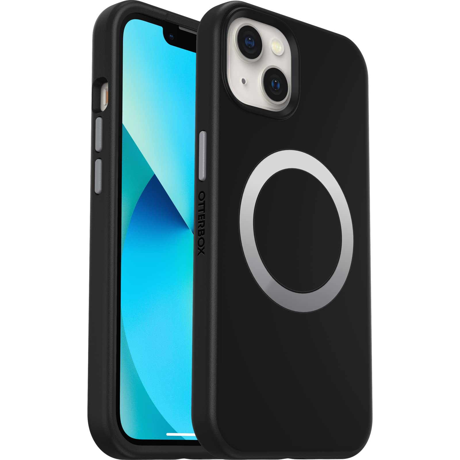 Funda Protectora Otterbox Para Iphone 13 Slim Borrelly Black - Venta Internacional.