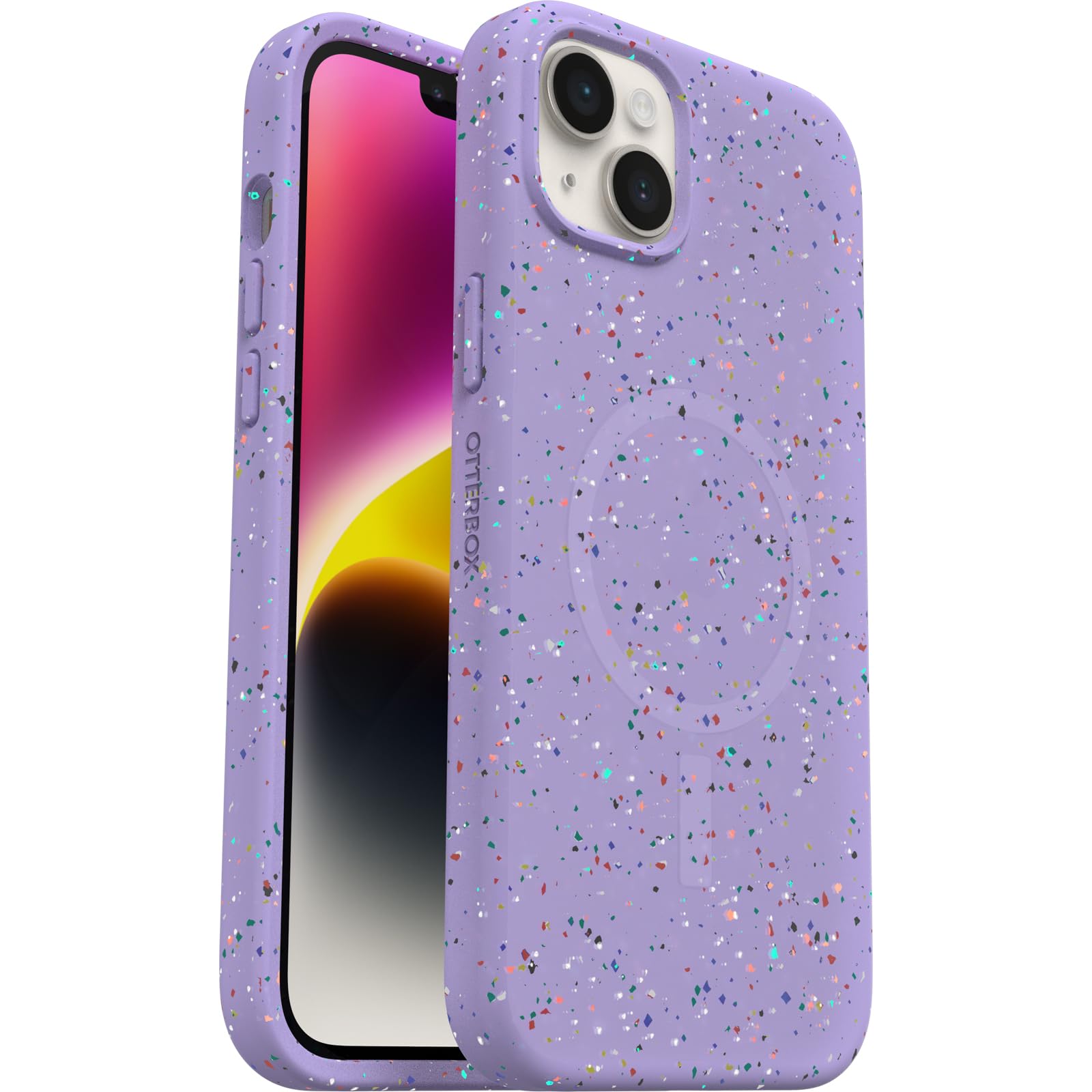 Foto 2 pulgar | Funda Otterbox Para Iphone 14 Plus Sostenible Con Magsafe Mardi Gras - Venta Internacional.