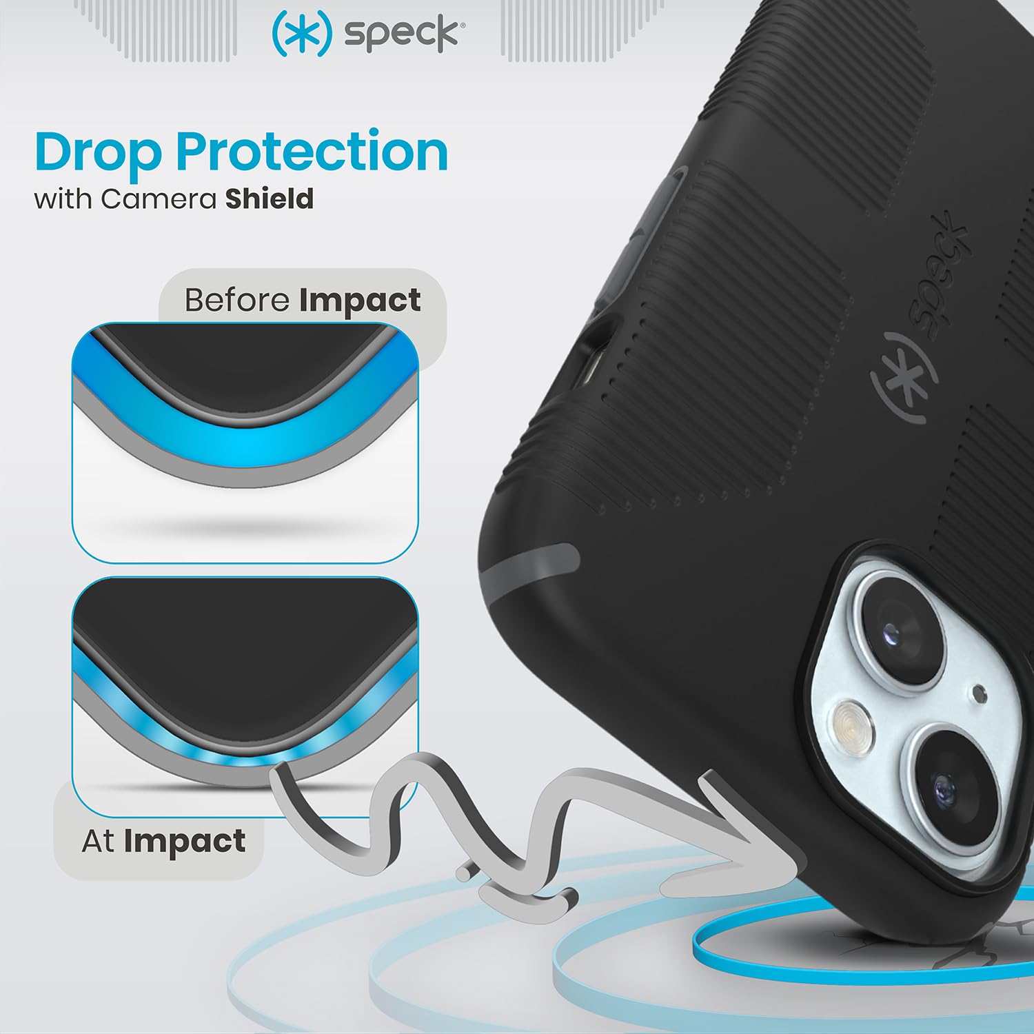 Foto 3 | Funda De Teléfono Speck Candyshell Grip Para Iphone 15/14/13 De 6.1 Pulgadas - Venta Internacional.