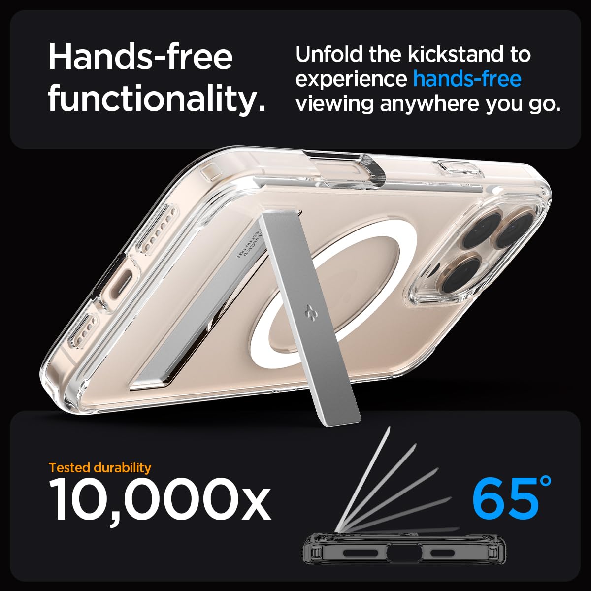 Foto 3 | Funda Spigen Ultra Hybrid S Magfit Para Iphone 16 Pro Max - Venta Internacional.