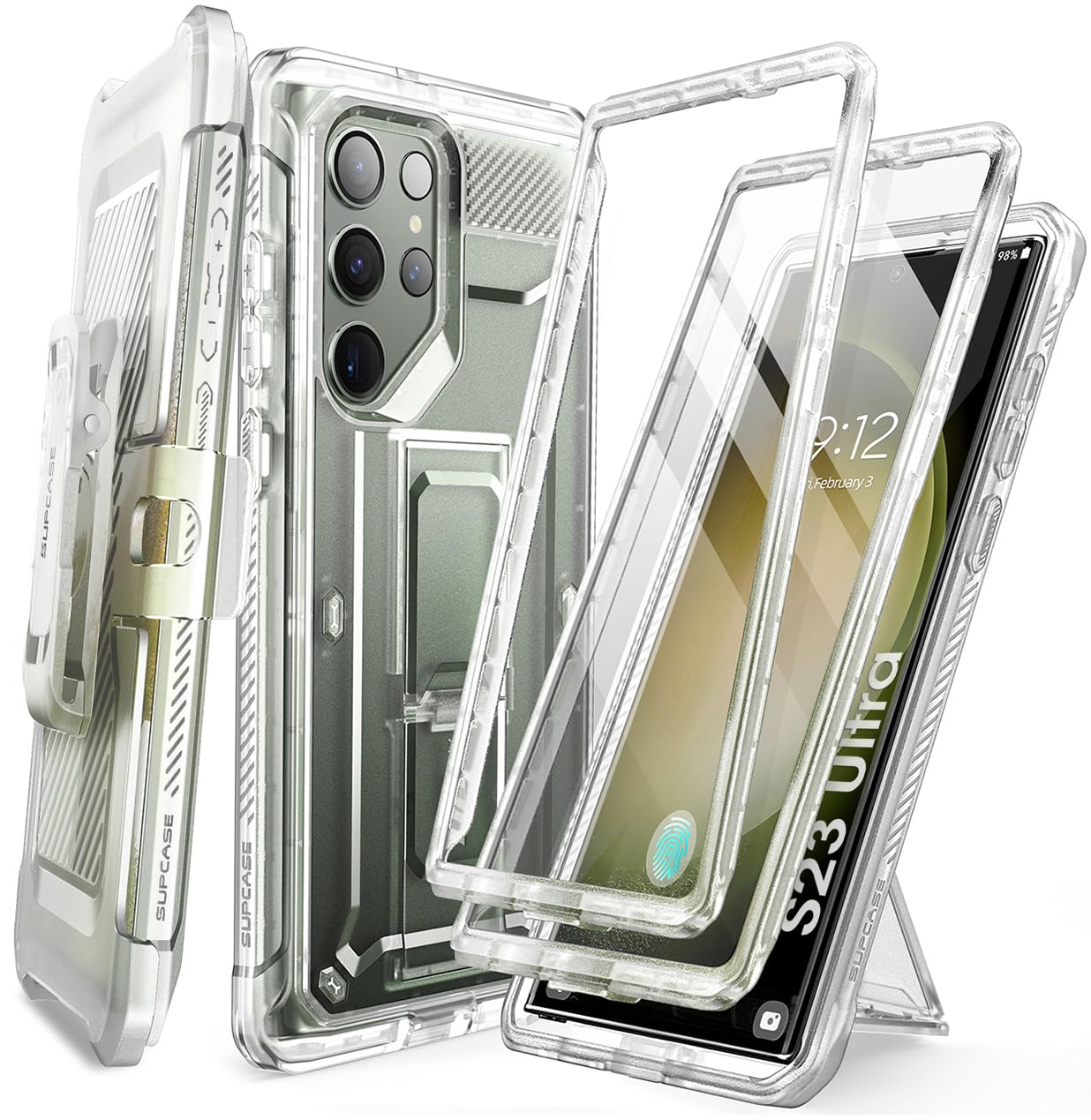 Foto 2 pulgar | Funda De Teléfono Supcase Unicorn Beetle Pro Para Samsung Galaxy S23 Ultra - Venta Internacional.