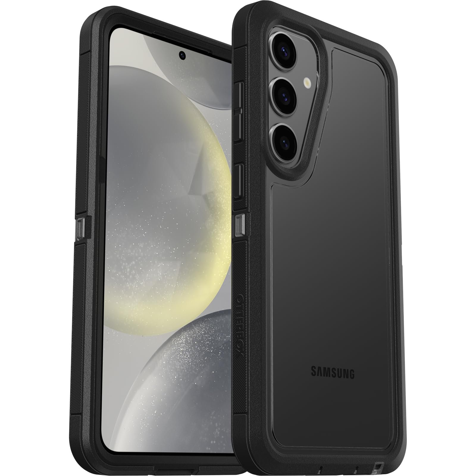 Foto 5 pulgar | Funda Otterbox Para Samsung Galaxy S24+ Defender Xt, Transparente, Lado Oscuro - Venta Internacional.
