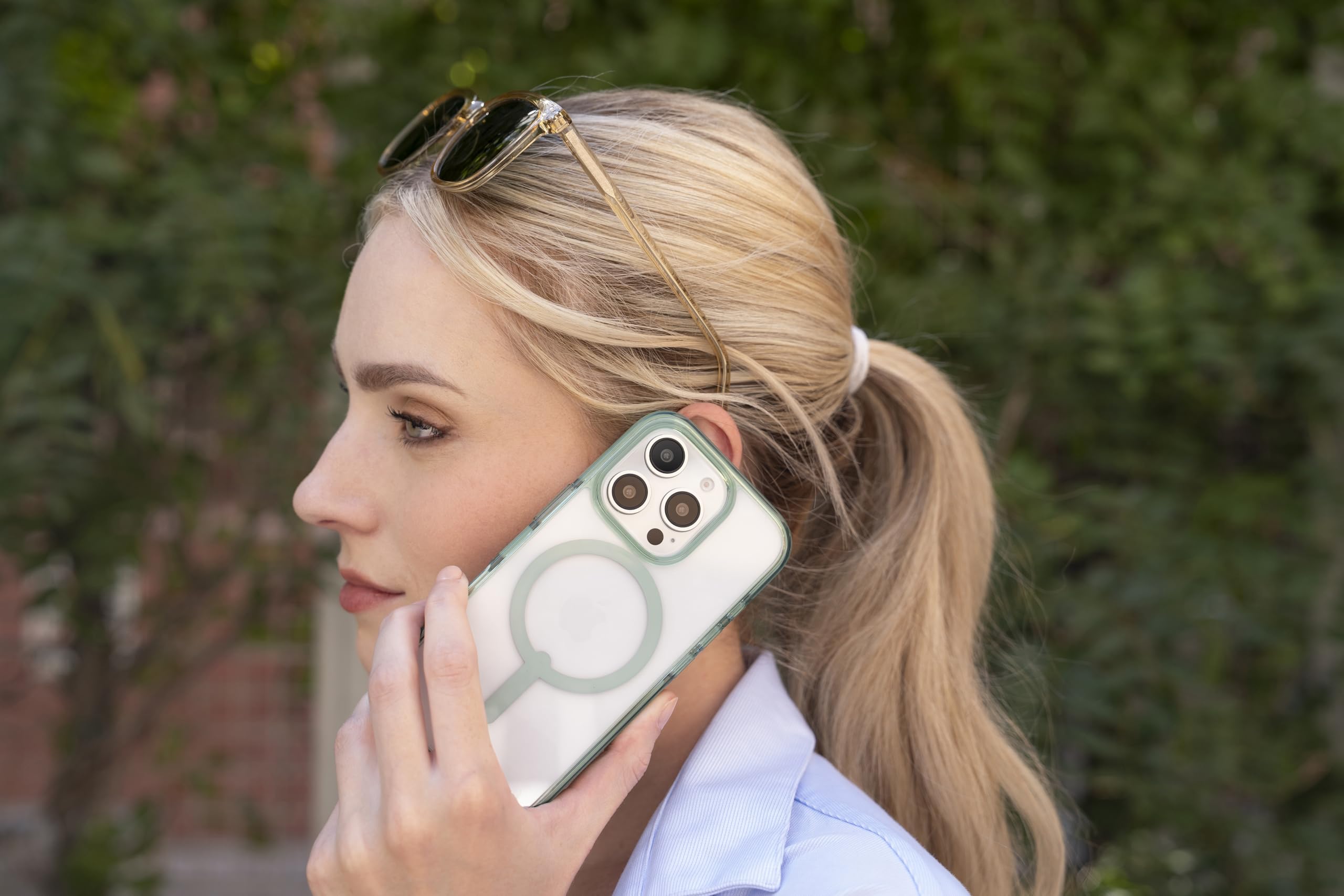 Foto 6 | Funda Snap Zagg Santa Cruz Para Iphone 16 Pro Magsafe, Color Verde - Venta Internacional.