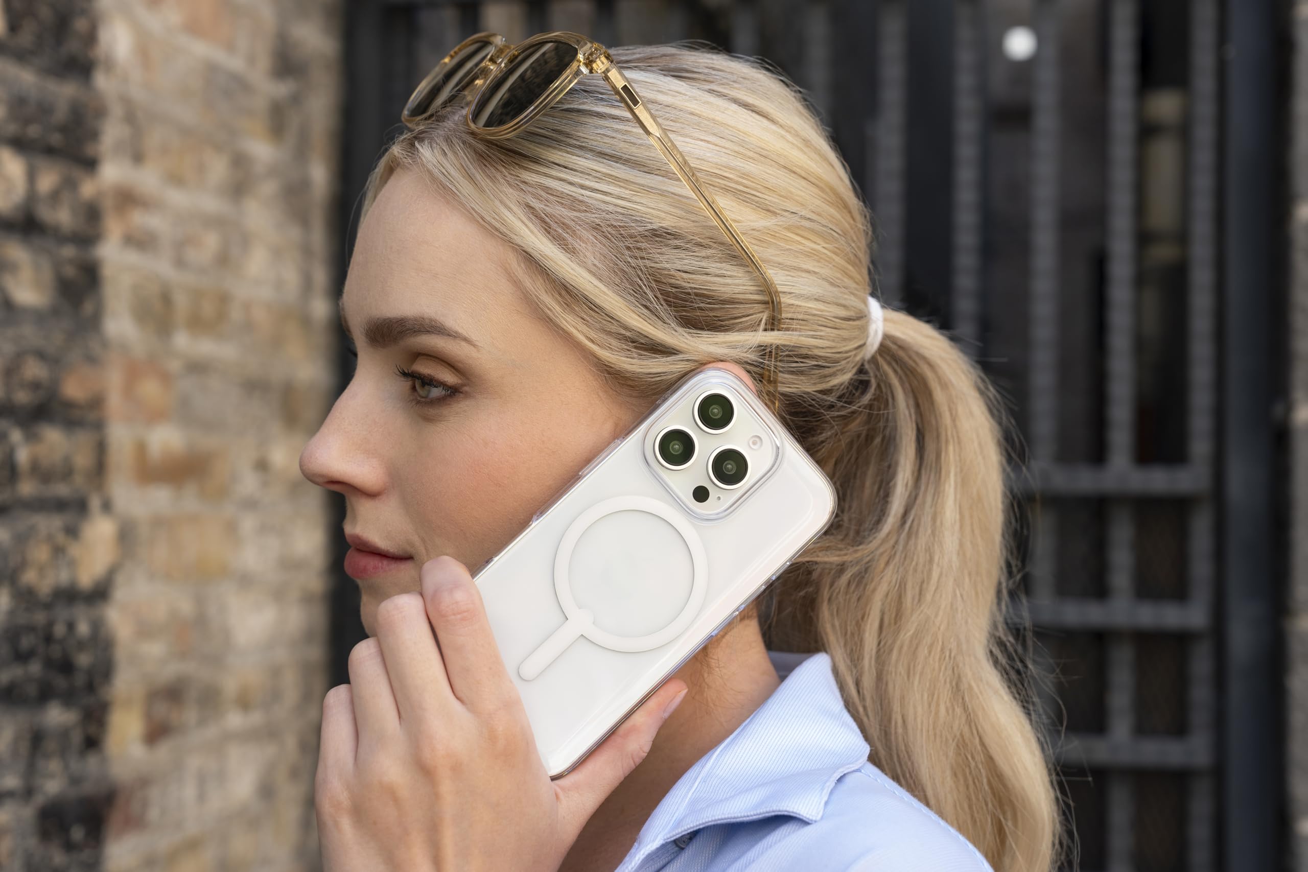 Foto 6 | Funda Zagg Crystal Palace Snap Para Iphone 16 Pro, Transparente - Venta Internacional.