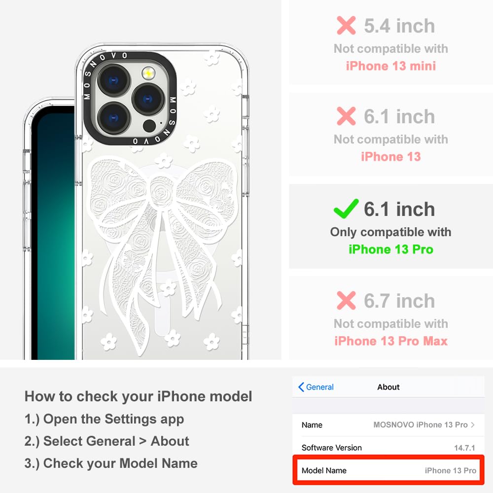 Foto 3 pulgar | Funda De Teléfono Mosnovo Compatible Con Iphone 13 Pro Con Magsafe - Venta Internacional.
