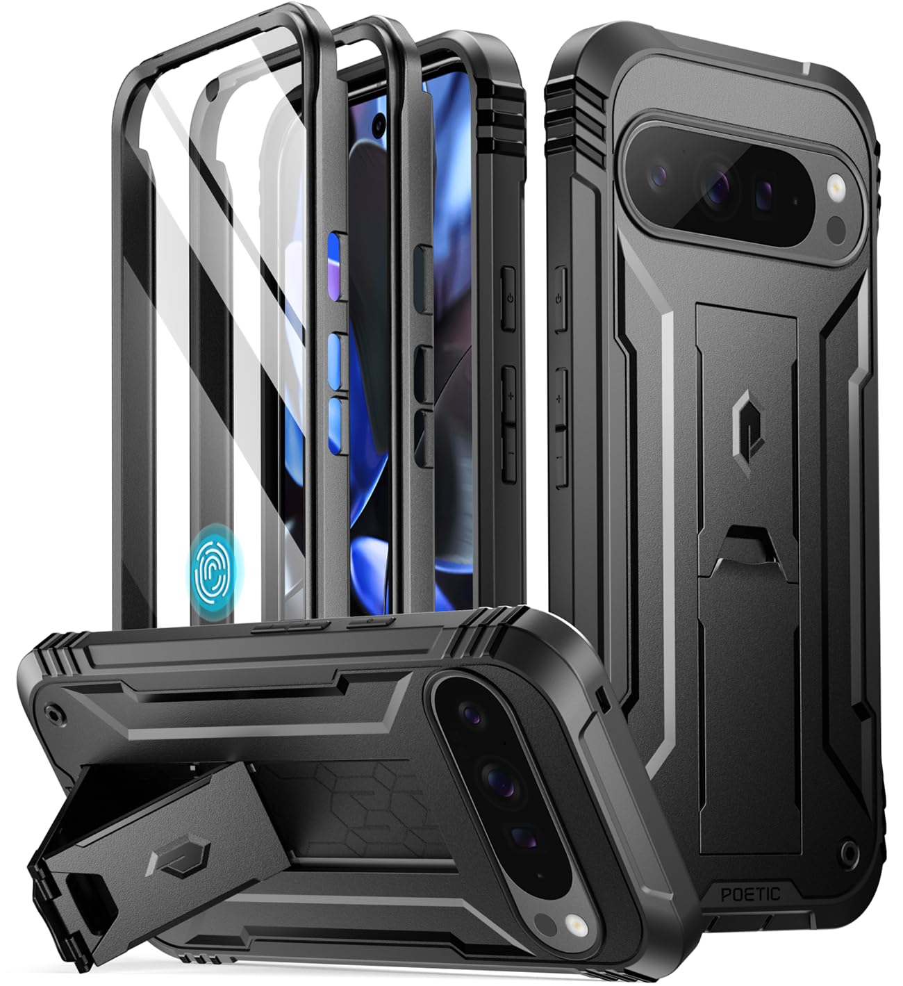 Foto 2 pulgar | Funda Poetic Revolution Para Google Pixel 9 Pro Xl 5g 6.8 - Venta Internacional.