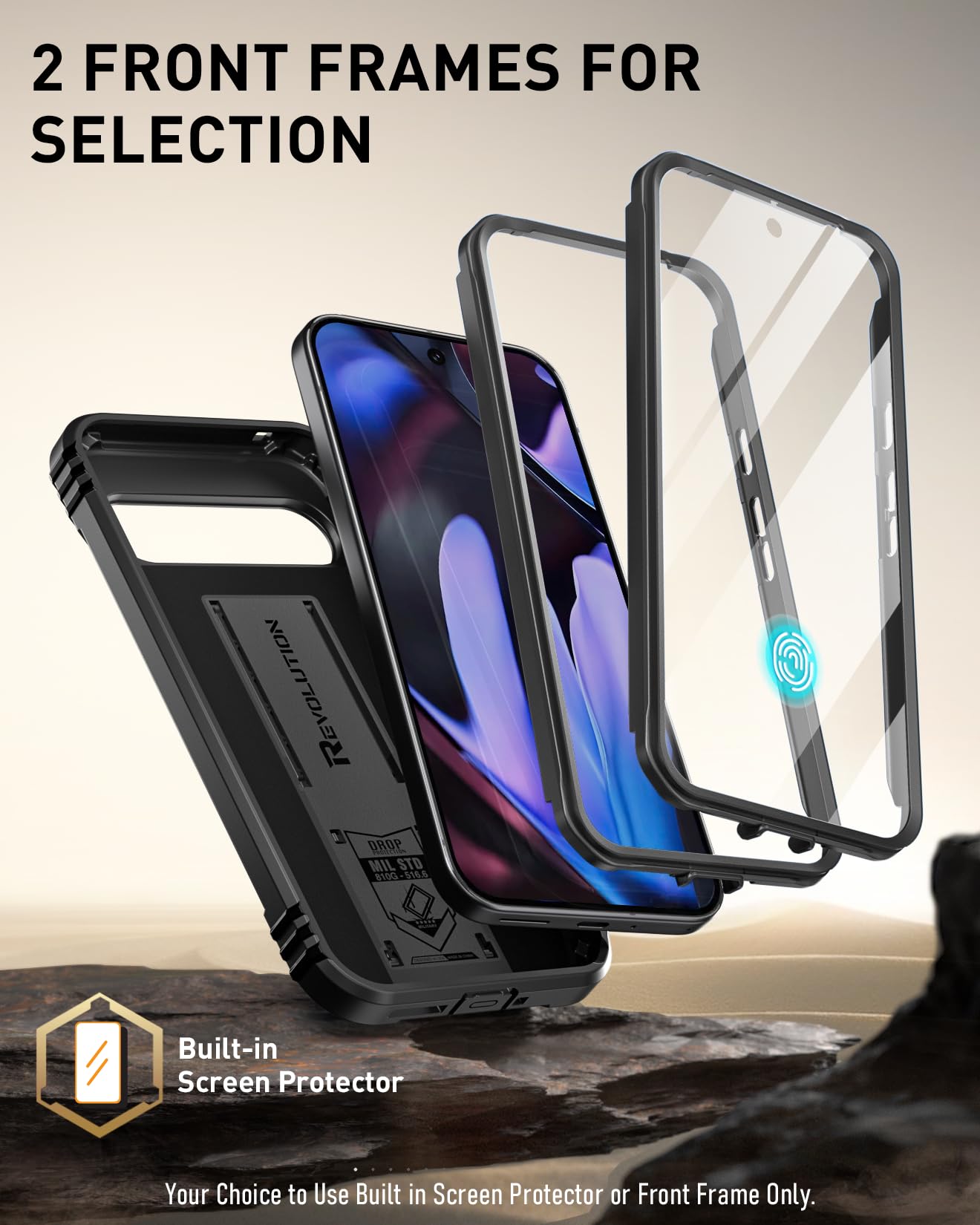 Foto 6 pulgar | Funda Poetic Revolution Para Google Pixel 9 Pro Xl 5g 6.8 - Venta Internacional.