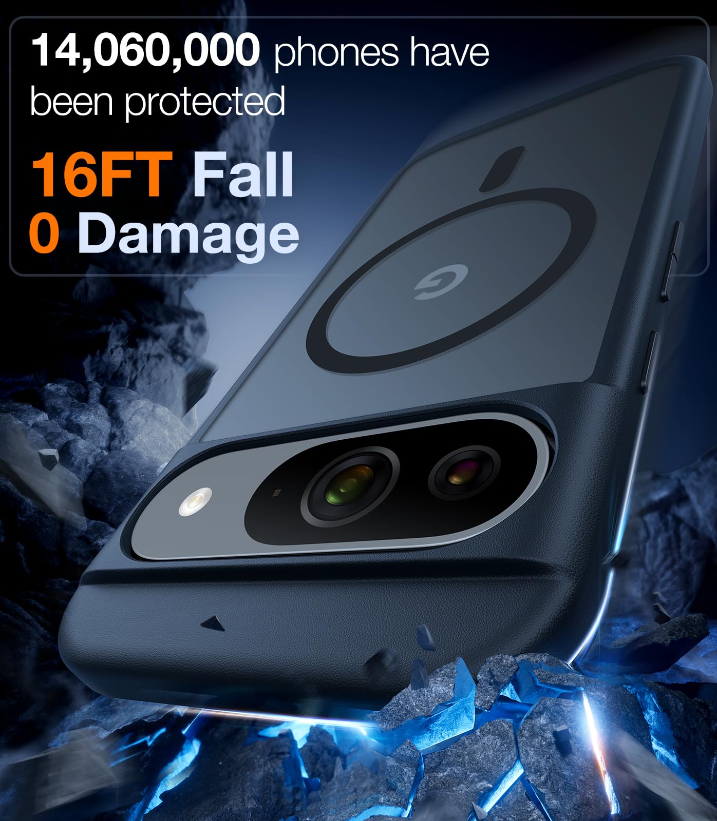 Foto 4 | Funda De Teléfono Torras Magnética A Prueba De Golpes Para Google Pixel 9 Pro Xl - Venta Internacional.