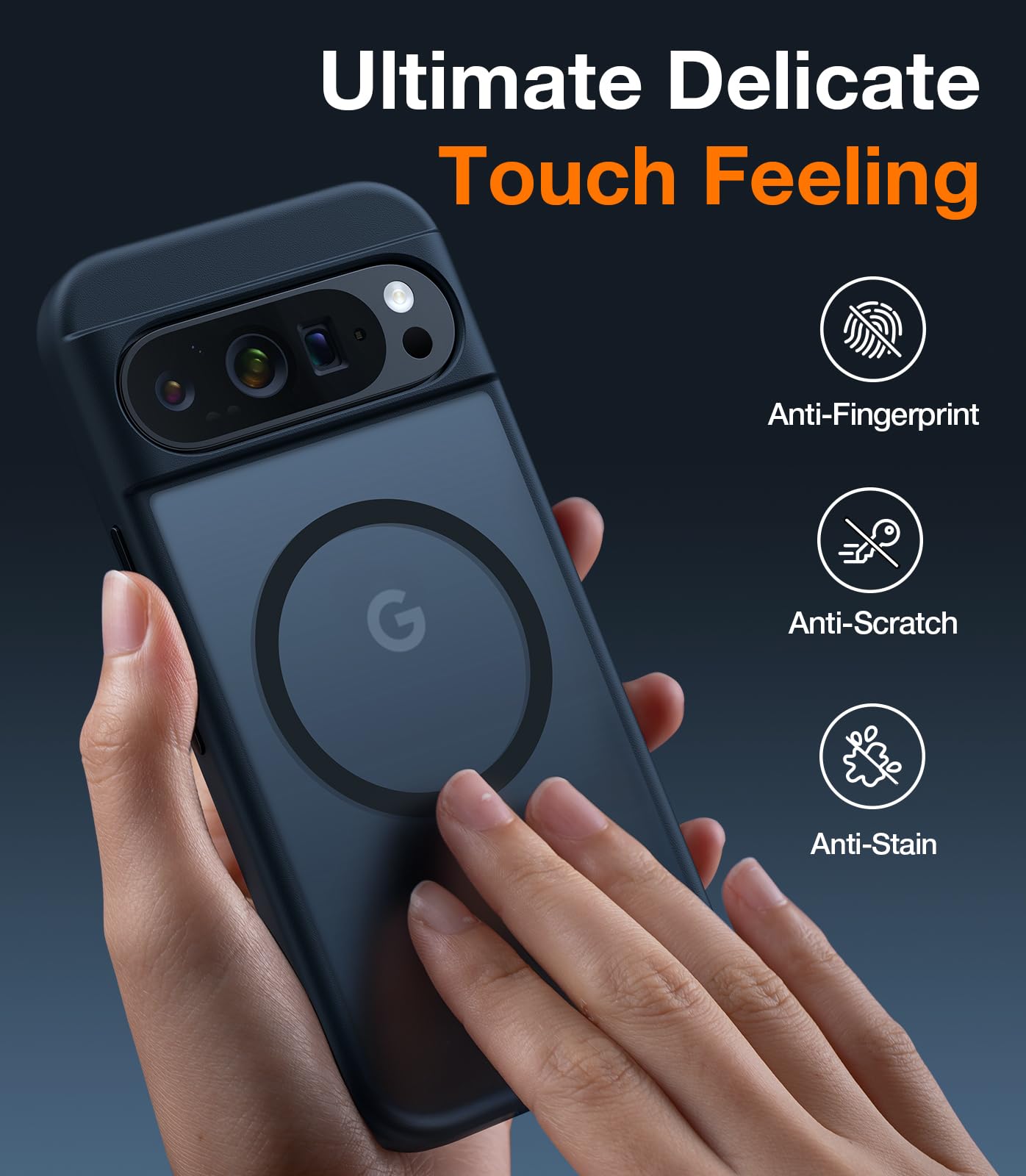 Foto 8 pulgar | Funda De Teléfono Torras Magnética A Prueba De Golpes Para Google Pixel 9 Pro Xl - Venta Internacional.