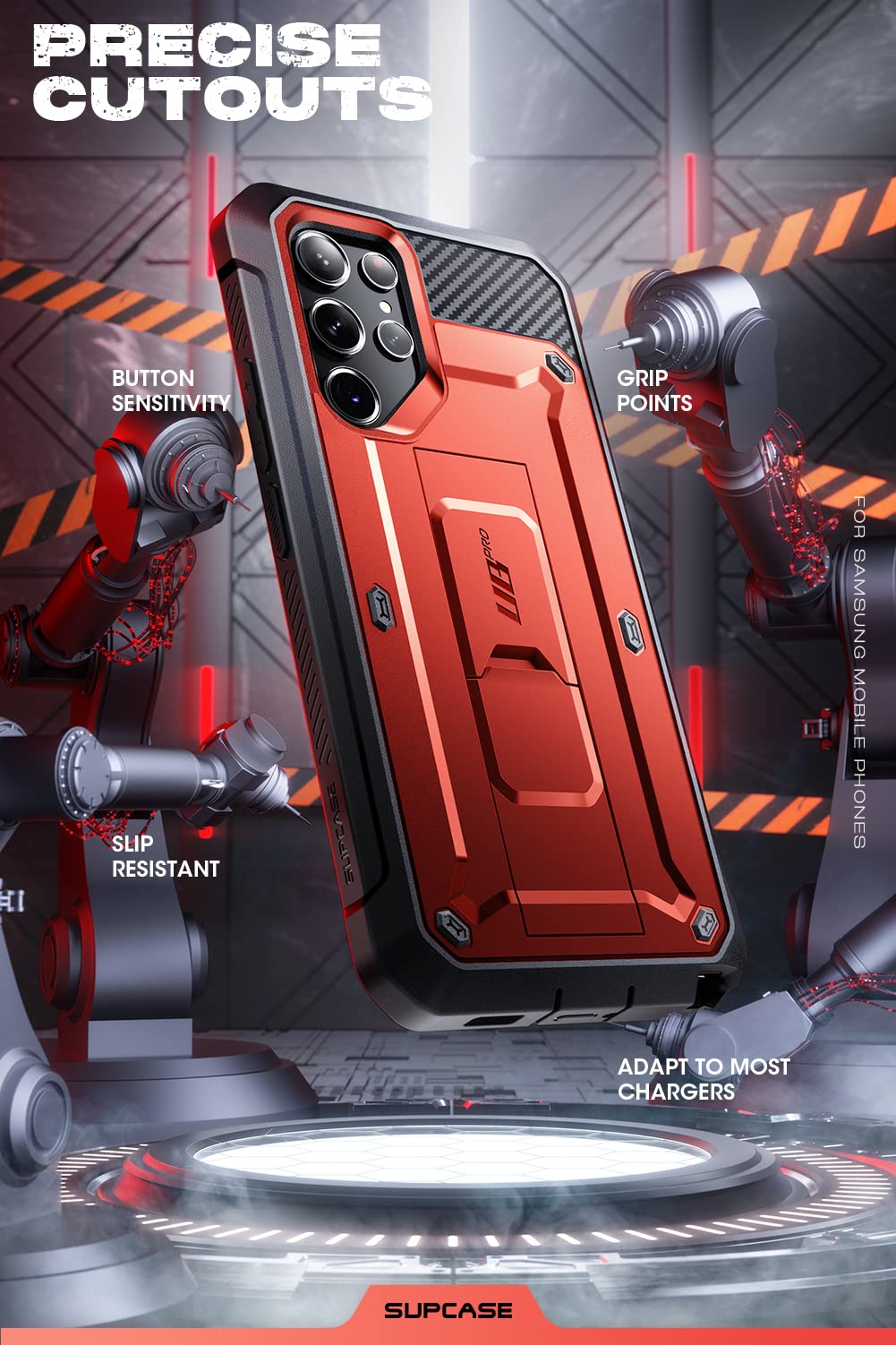 Foto 7 | Funda Para Teléfono Supcase Unicorn Beetle Pro Para Samsung Galaxy S23 Ultra - Venta Internacional.