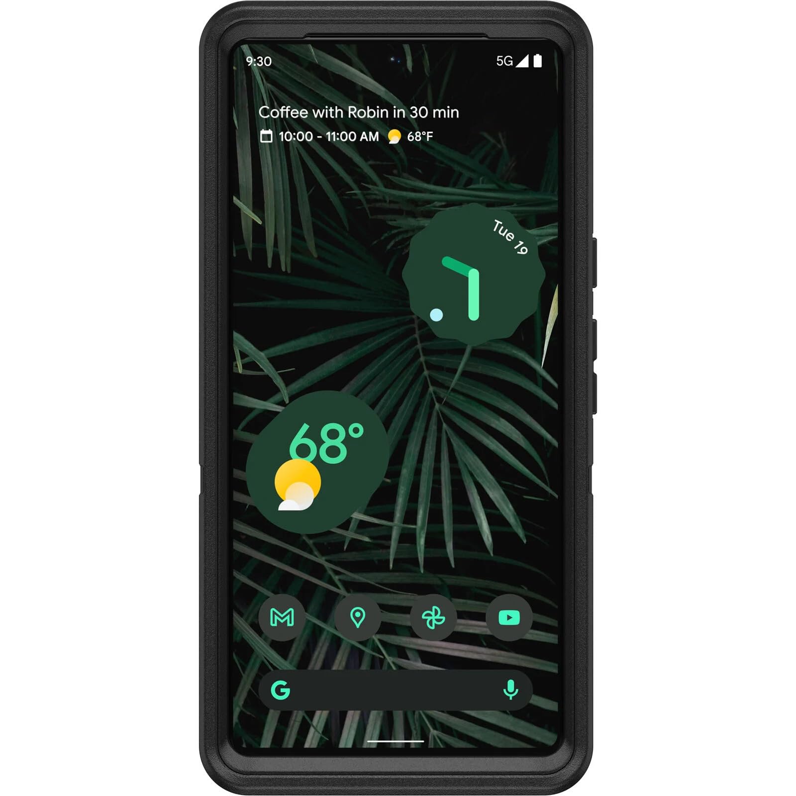 Foto 3 pulgar | Funda Otterbox Defender Series Para Google Pixel 6 Pro, Color Negro - Venta Internacional.