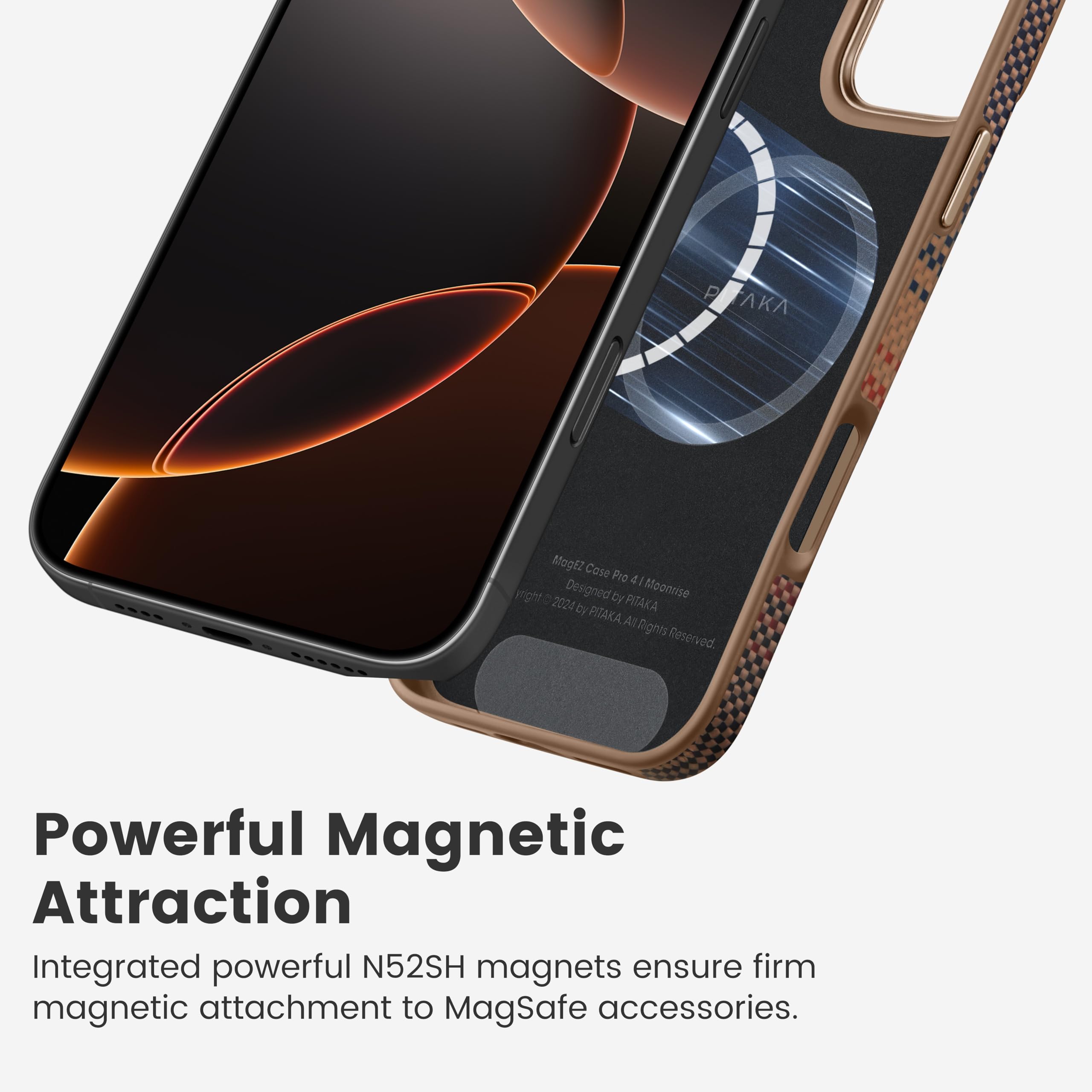 Foto 6 | Funda De Teléfono Pitaka Para Iphone 16 Pro Max De 6.9 Pulgadas Con Magsafe - Venta Internacional.