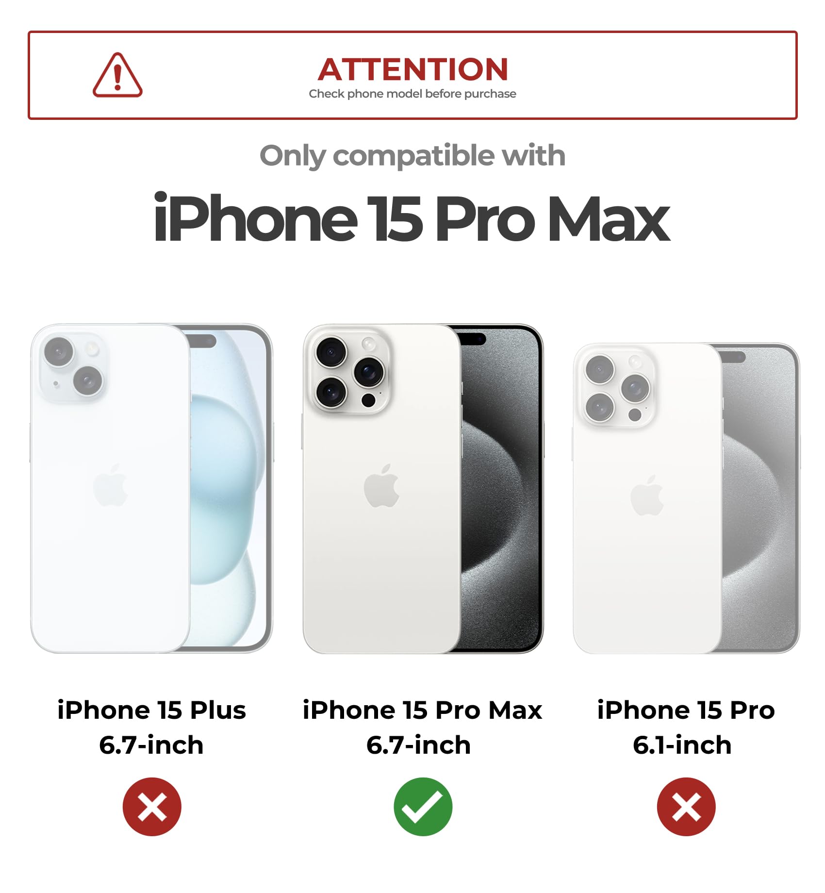 Foto 3 pulgar | Funda Dexnor Para Iphone 15 Pro Max Con Cámara Deslizante Negra - Venta Internacional.