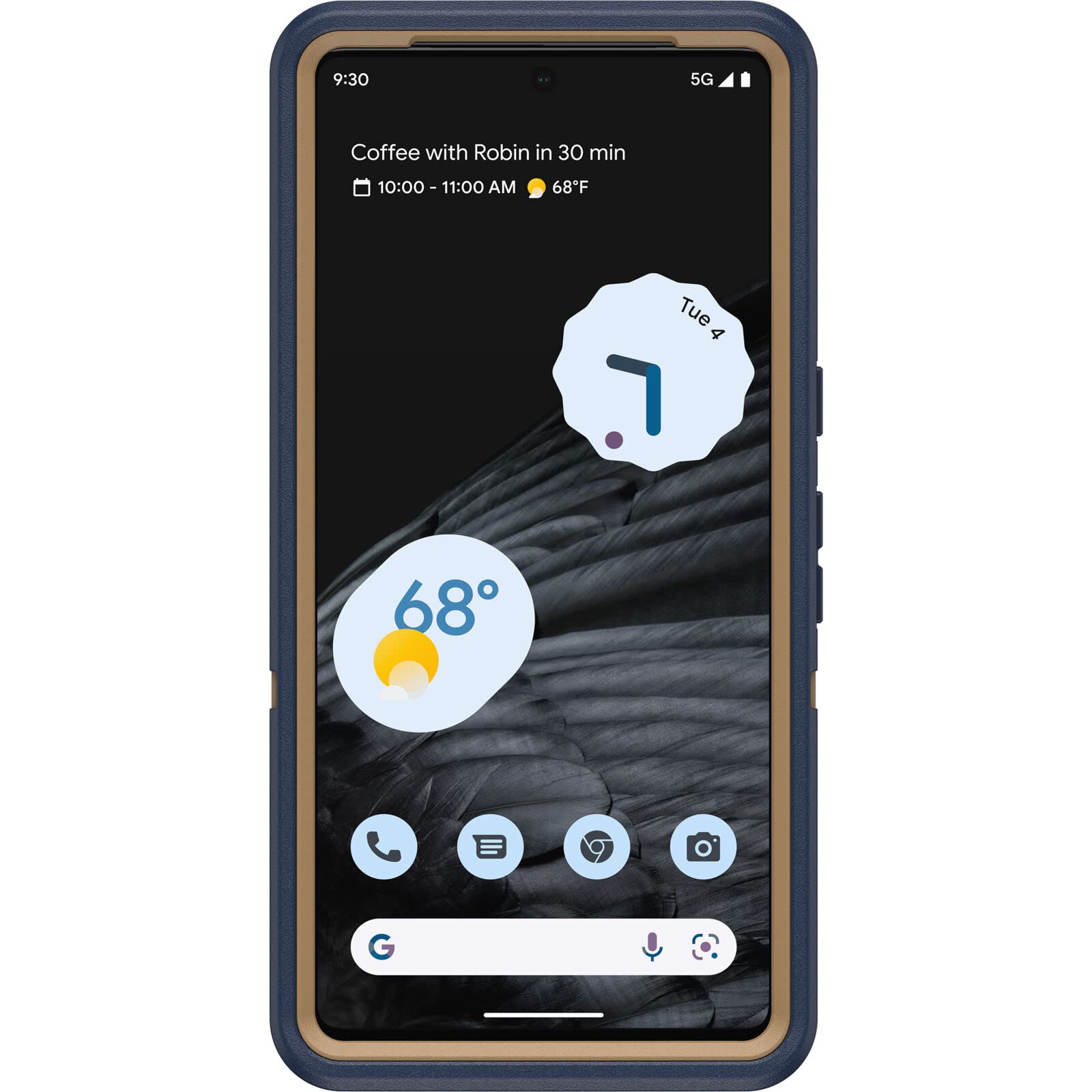 Foto 3 pulgar | Funda Otterbox Defender Series Para Google Pixel 7 Pro, Color Azul - Venta Internacional.