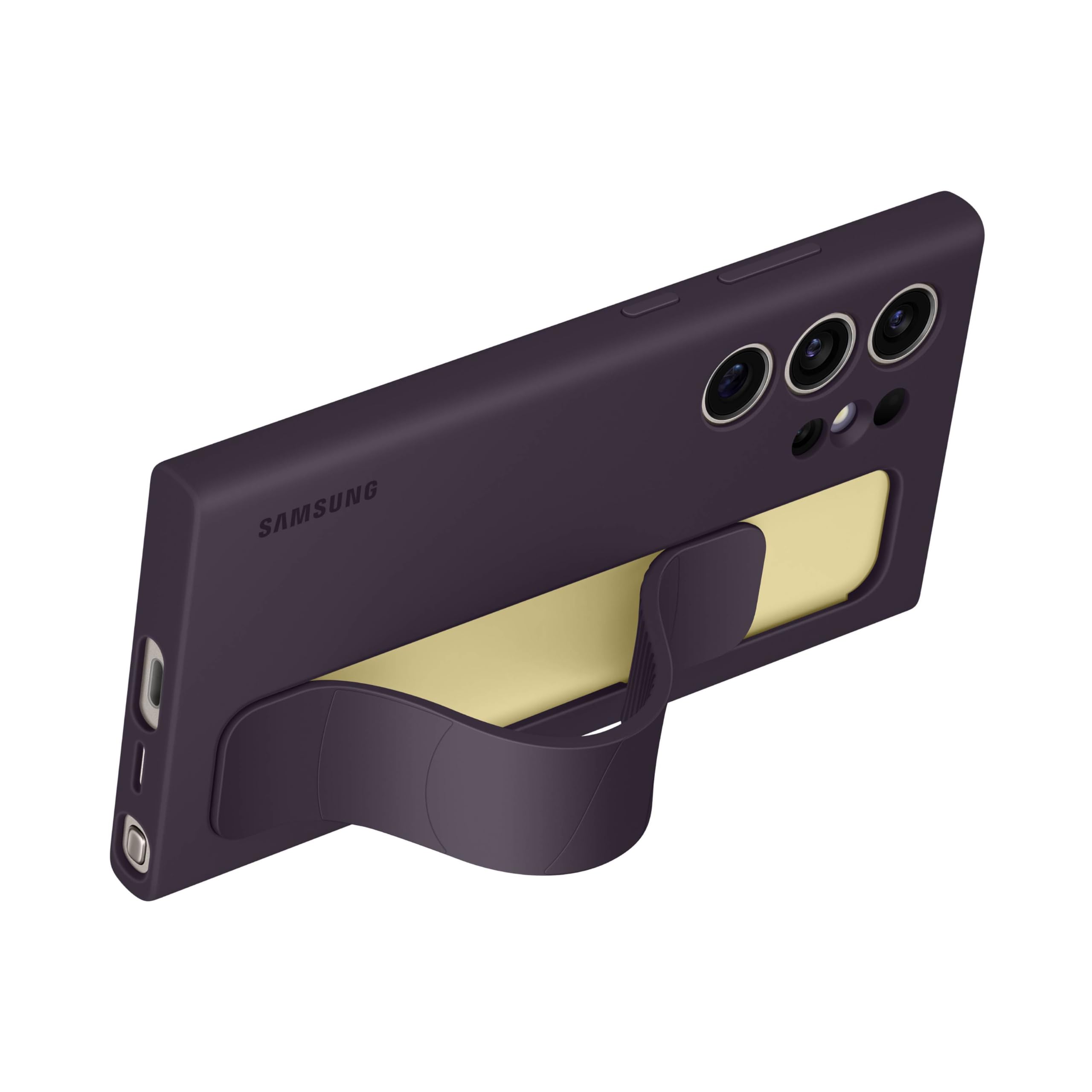 Foto 5 pulgar | Funda Para Teléfono Samsung Galaxy S24 Ultra Standing Grip, Violeta Oscuro - Venta Internacional.