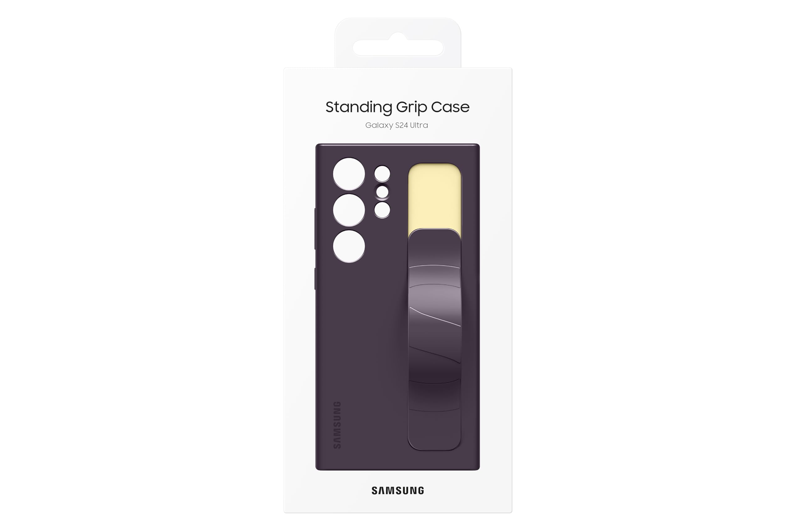Foto 7 | Funda Para Teléfono Samsung Galaxy S24 Ultra Standing Grip, Violeta Oscuro - Venta Internacional.