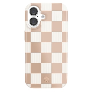 Foto 1 | Funda De Teléfono Velvet Caviar A Cuadros Para Iphone 16 Mujer - Venta Internacional.