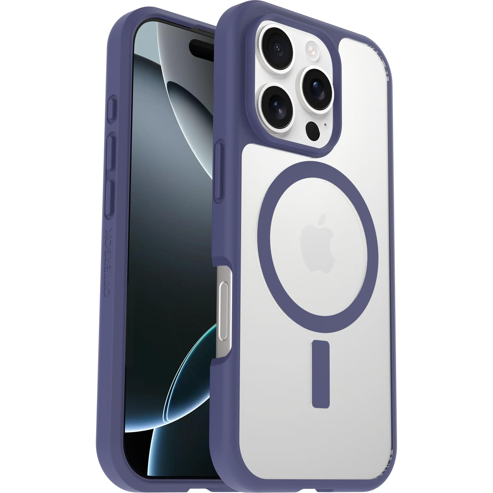 Foto 4 pulgar | Funda Otterbox Para Iphone 16 Pro React Series Denver Dusk Purple - Venta Internacional.