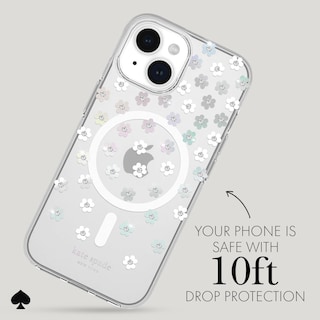 Foto 3 | Funda De Teléfono Kate Spade New York Scattered Flowers Para Iphone 15/14/13 - Venta Internacional.