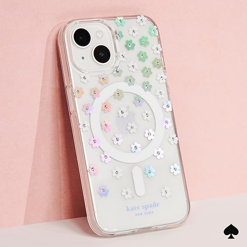 Foto 7 | Funda De Teléfono Kate Spade New York Scattered Flowers Para Iphone 15/14/13 - Venta Internacional.