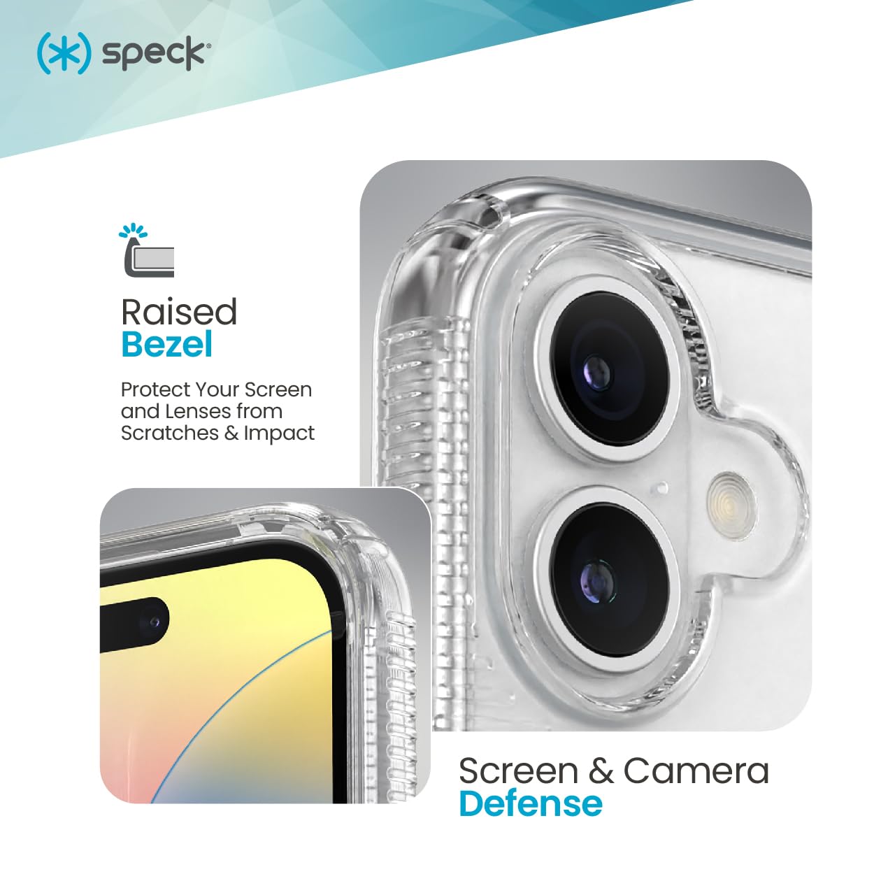 Foto 5 pulgar | Funda Para Teléfono Speck Clear Gemshell Magsafe Iphone 16 - Venta Internacional.