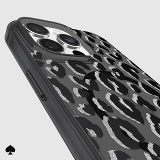 Foto 7 | Funda De Teléfono Kate Spade New York City Leopard Black Para Iphone 16 Pro Max - Venta Internacional.