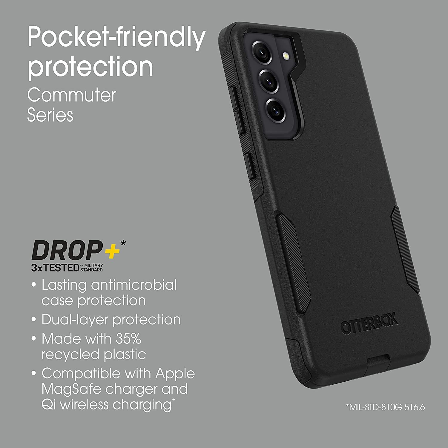 Foto 8 pulgar | Funda Otterbox Commuter Series Para Samsung Galaxy S21 Fe 5g - Venta Internacional.