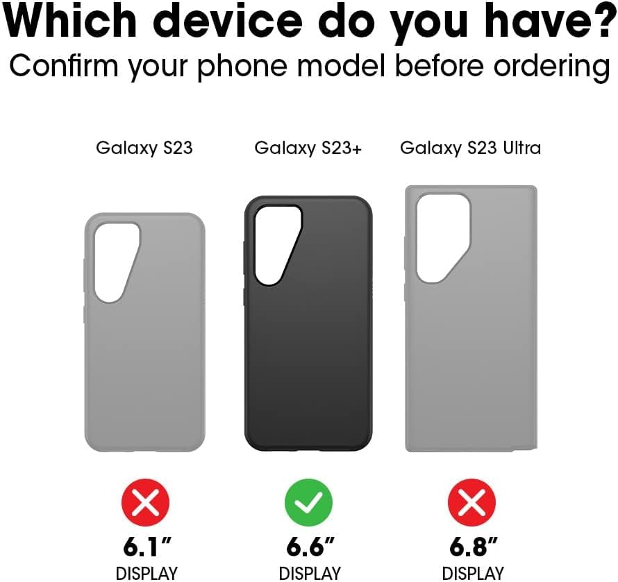 Foto 2 | Zapatos De Gamuza Azul De La Serie Defender De Case Otterbox Para Galaxy S23+ - Venta Internacional.