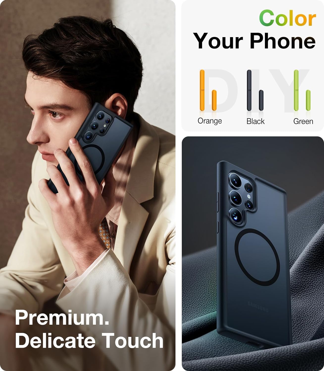 Foto 6 | Funda De Teléfono Torras Magnetic Guardian Para Samsung Galaxy S23 Ultra - Venta Internacional.