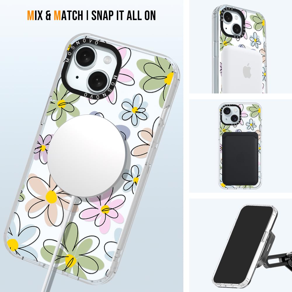 Foto 6 pulgar | Funda De Teléfono Mosnovo Compatible Con Iphone 15 Con Magsafe - Venta Internacional.
