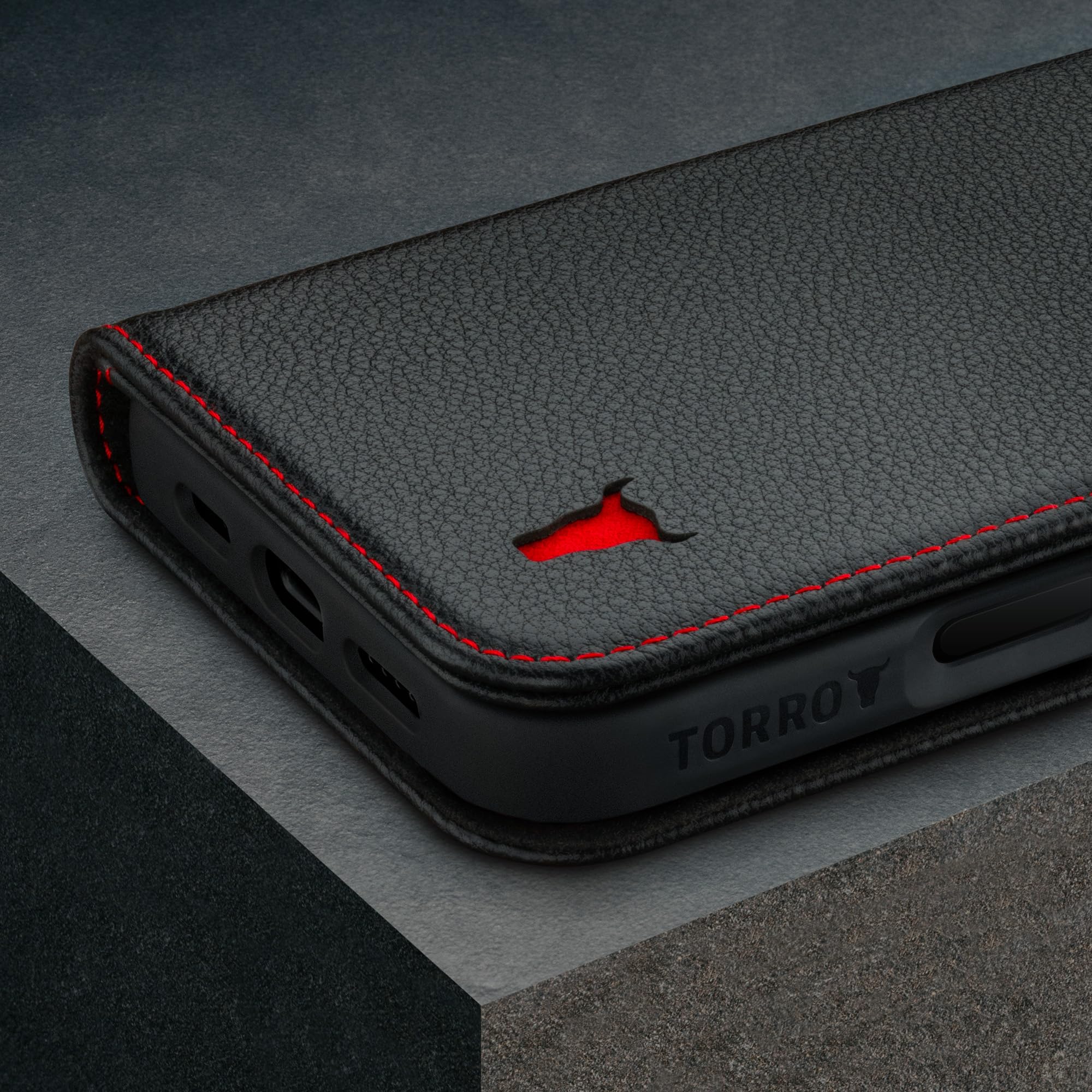Foto 8 pulgar | Funda Torro Premium De Piel Tipo Cartera Para Iphone 16 Pro De 6.3 Pulgadas - Venta Internacional.