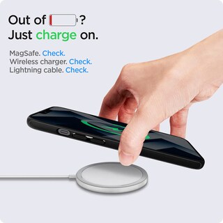 Foto 6 | Funda Para Iphone 13 Spigen Mag Armor Magfit Con Magsafe Negro Mate - Venta Internacional.