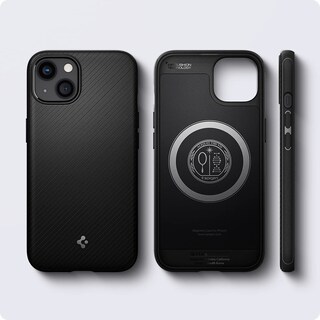 Foto 7 | Funda Para Iphone 13 Spigen Mag Armor Magfit Con Magsafe Negro Mate - Venta Internacional.