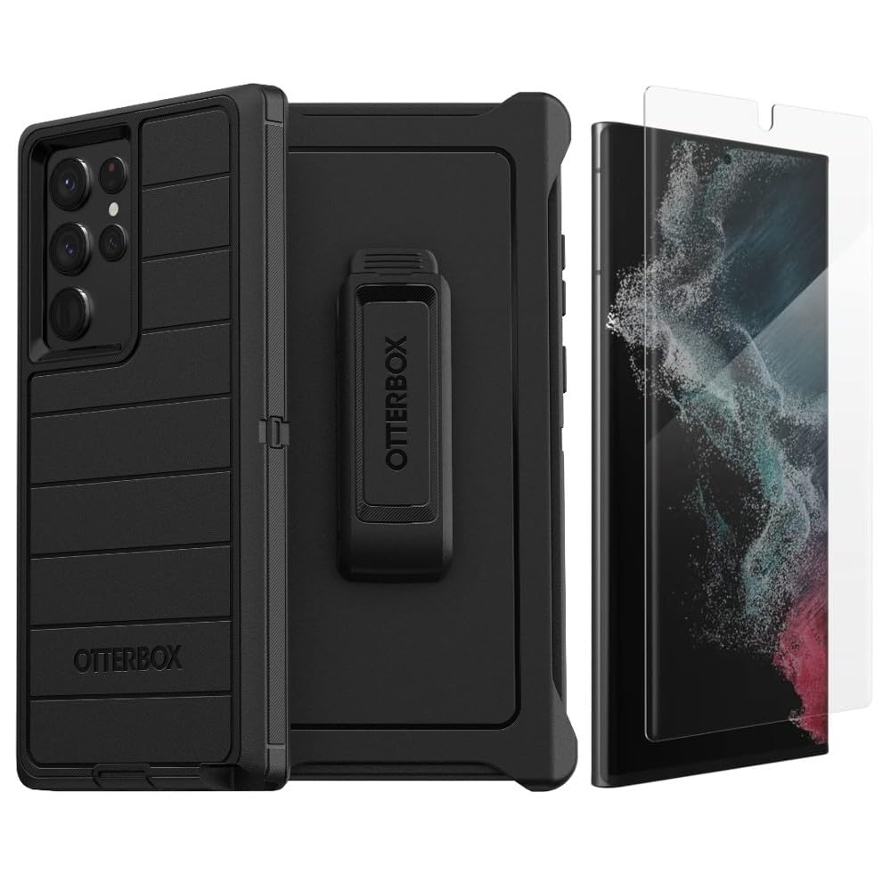 Funda Otterbox Defender Series Con Funda Para Samsung Galaxy S22 Ultra - Venta Internacional.