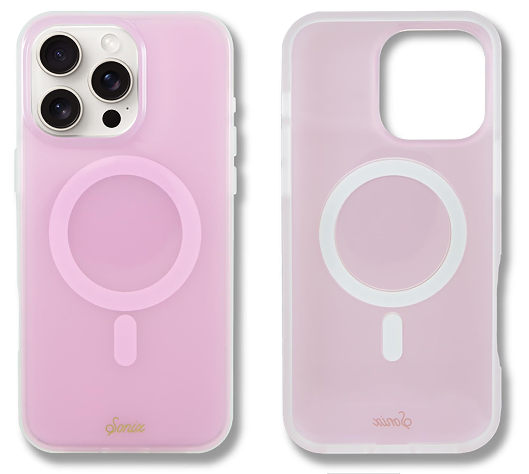 Foto 2 pulgar | Funda De Teléfono Sonix Para Iphone 16 Pro Max Con Magsafe Jelly Pink - Venta Internacional.