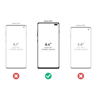 Foto 3 | Funda Otterbox Commuter Series Para Galaxy S10+, Color Negro - Venta Internacional.