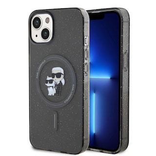 Foto 1 | Funda Karl Tpu Brillos K&c Para Iphone 13 - Negro