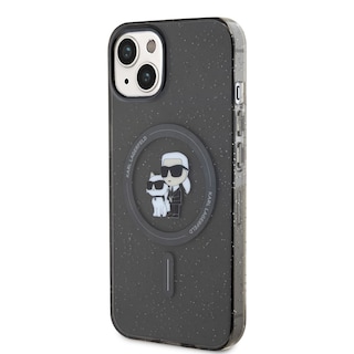 Foto 2 | Funda Karl Tpu Brillos K&c Para Iphone 13 - Negro