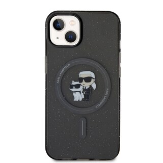 Foto 3 | Funda Karl Tpu Brillos K&c Para Iphone 13 - Negro