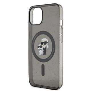 Foto 6 | Funda Karl Tpu Brillos K&c Para Iphone 13 - Negro