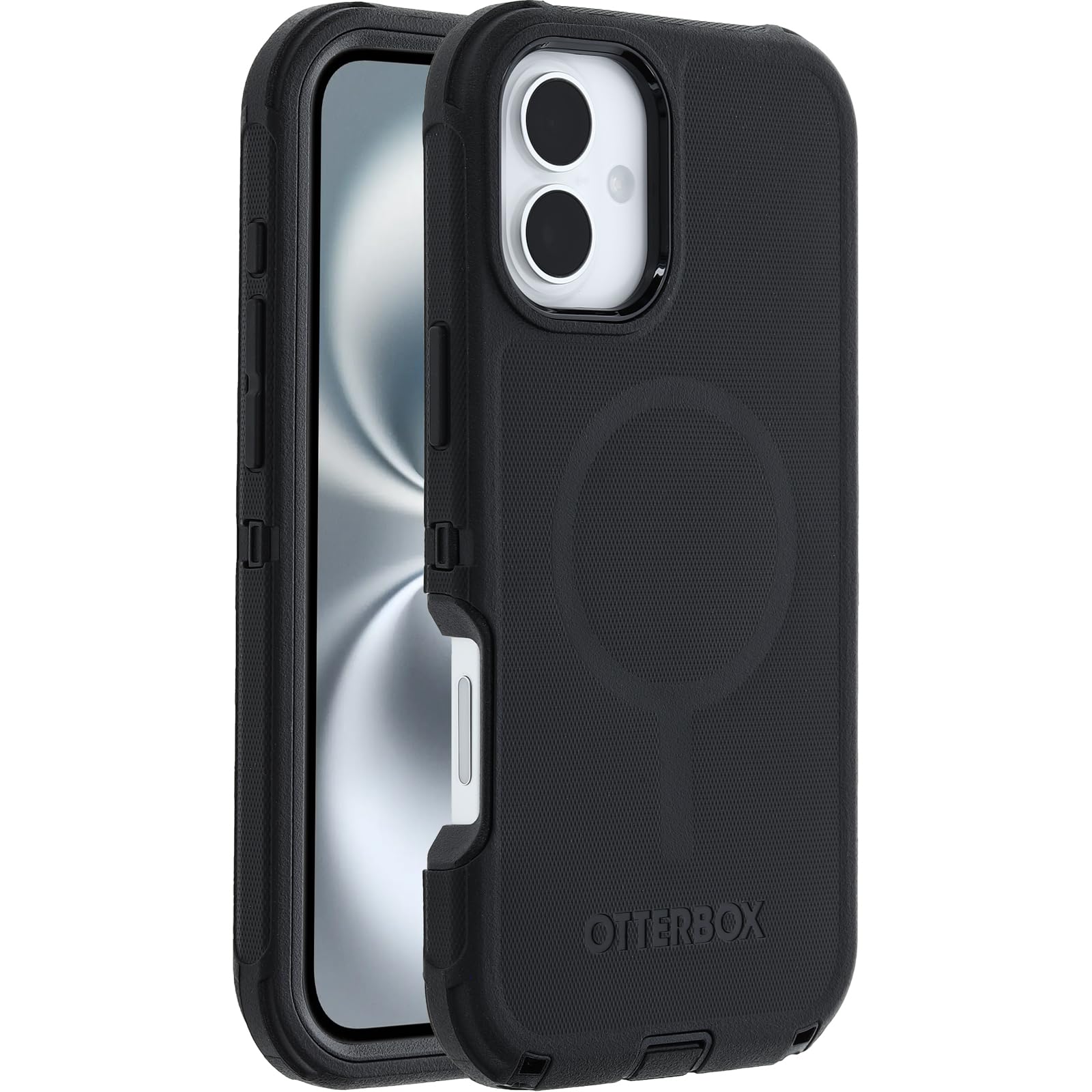 Foto 4 pulgar | Funda Otterbox Defender Series Para Iphone 16 Plus, Color Negro - Venta Internacional.