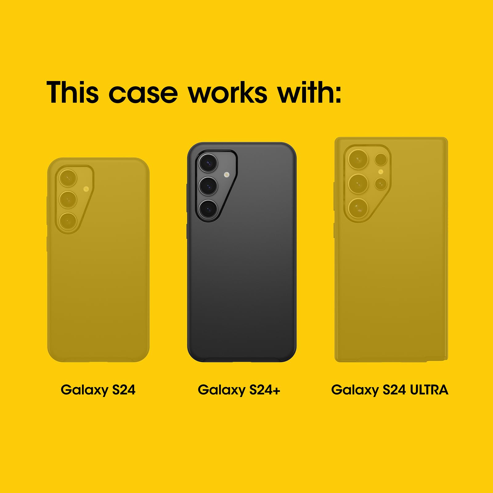 Foto 3 pulgar | Funda Otterbox Para Samsung Galaxy S24+ Symmetry Clear Stardust - Venta Internacional.