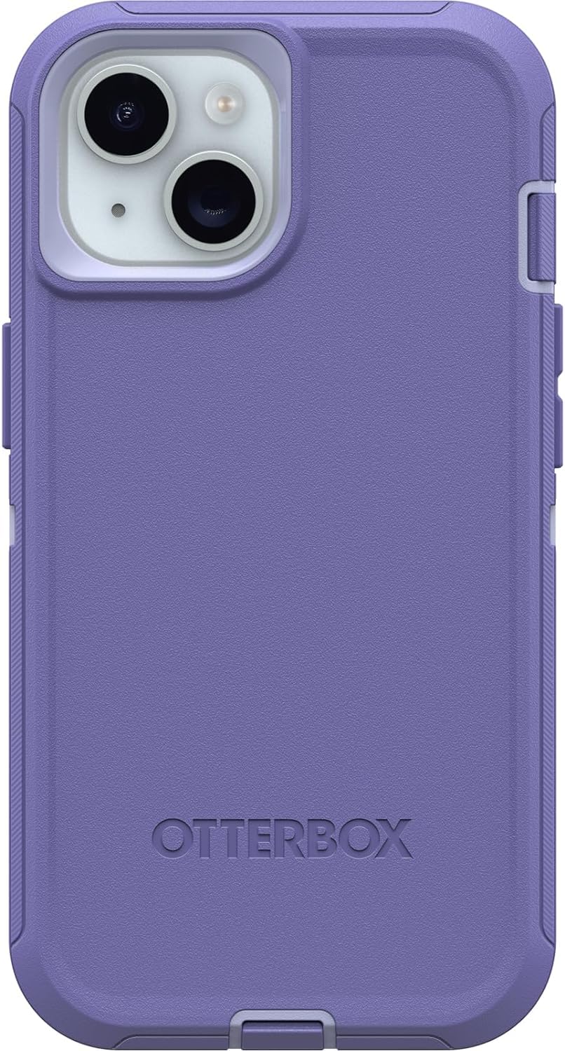 Foto 2 pulgar | Funda Para Teléfono Otterbox Defender Series Para Iphone 15, Color Morado - Venta Internacional.