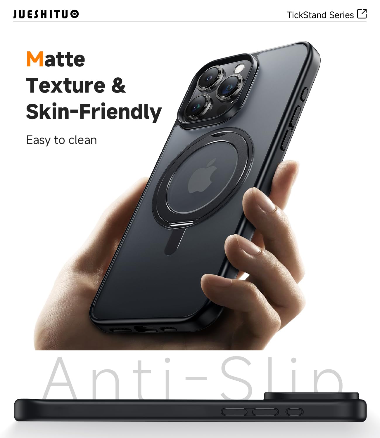 Foto 8 pulgar | Funda De Teléfono Jueshituo 3 En 1 Para Iphone 16 Pro Max Con Accesorios - Venta Internacional.