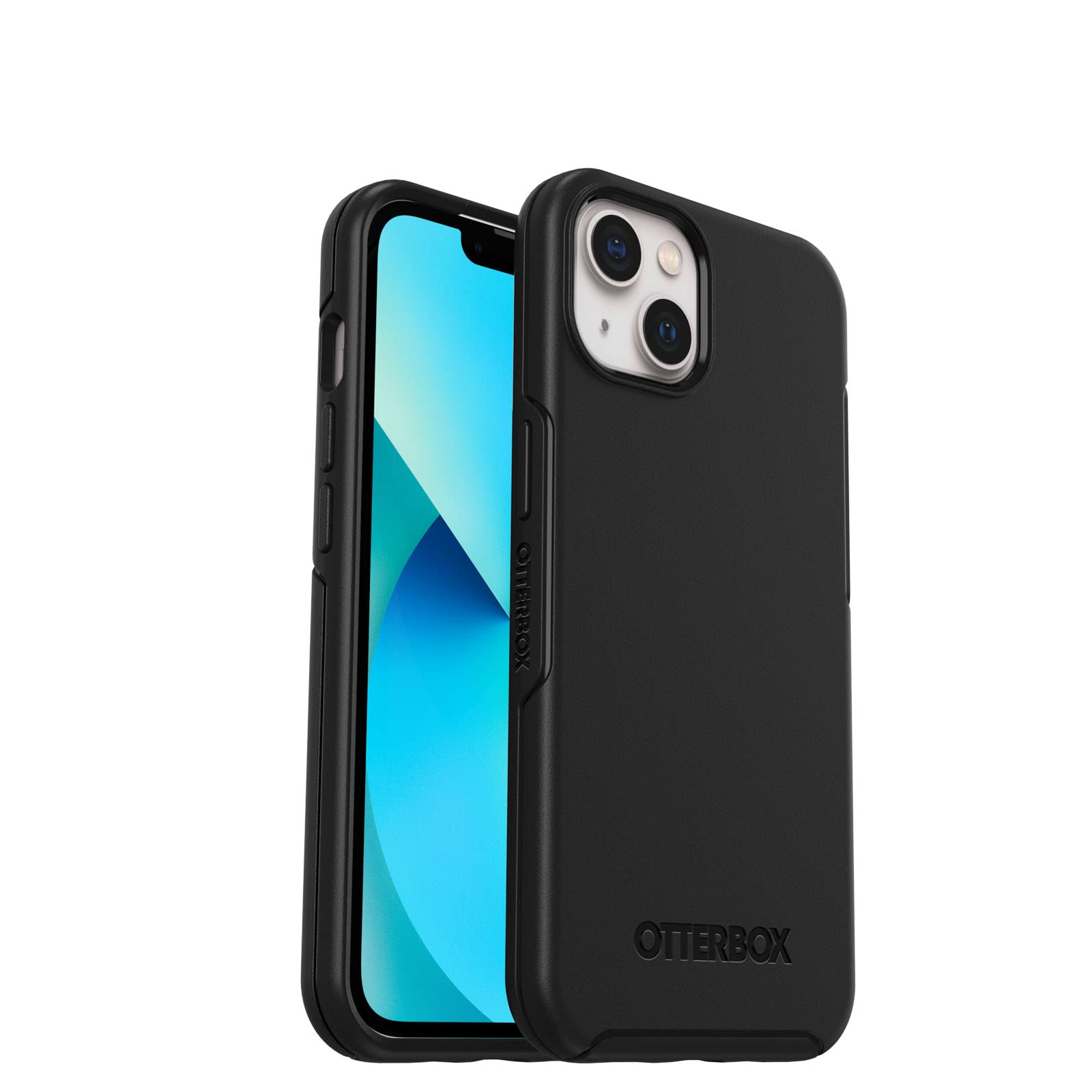 Funda Otterbox Symmetry Series Para Iphone 13 (solo), Color Negro - Venta Internacional.
