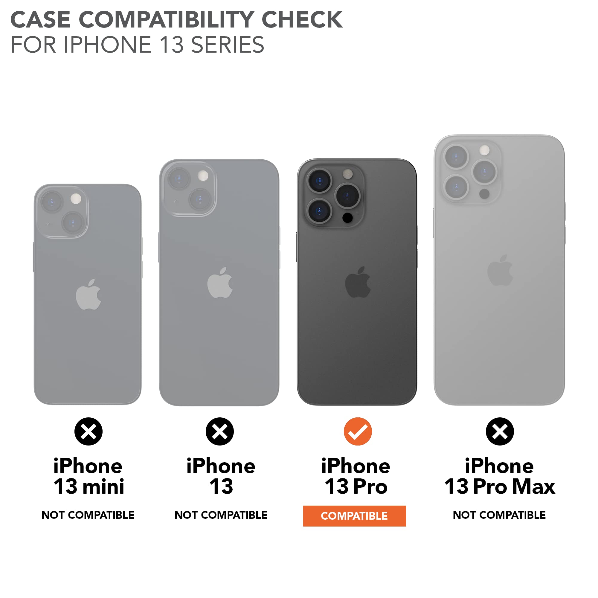Foto 2 | Funda De Teléfono Rokform Rugged Series Para Iphone 13 Pro, Color Negro - Venta Internacional.