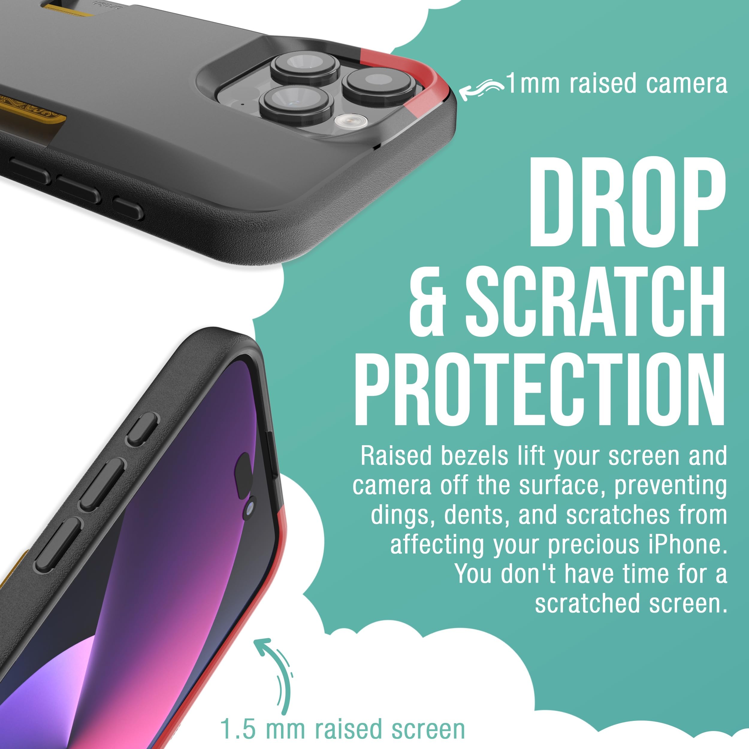 Foto 5 pulgar | Funda Tipo Cartera Smartish Para Iphone 15 Pro Max Wallet Slayer Vol. 1 - Venta Internacional.