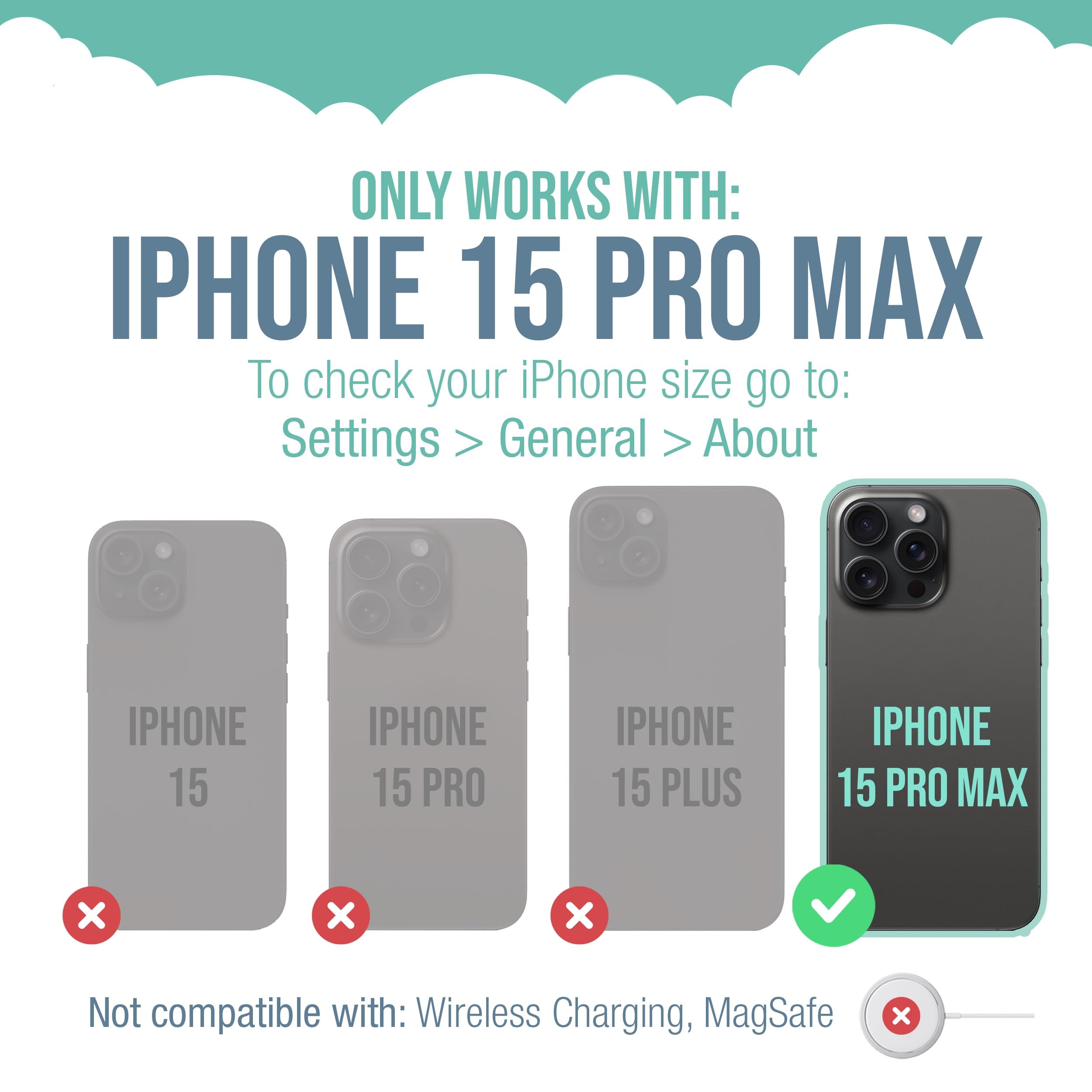 Foto 6 pulgar | Funda Tipo Cartera Smartish Para Iphone 15 Pro Max Wallet Slayer Vol. 1 - Venta Internacional.